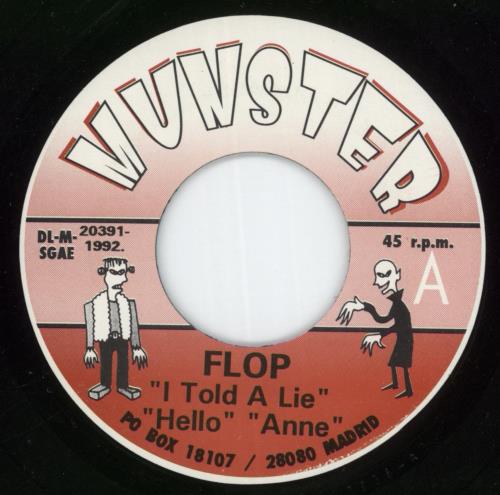 Flop We Are You 7" vinyl single (7 inch record / 45) Spanish 9PS07WE870610