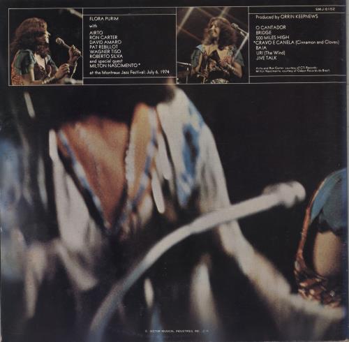 Flora Purim 500 Miles High vinyl LP album (LP record) Japanese FOPLPMI872647