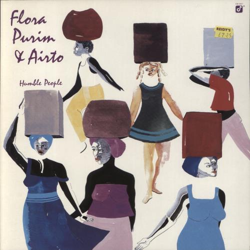 Flora Purim Humble People vinyl LP album (LP record) German FOPLPHU856005