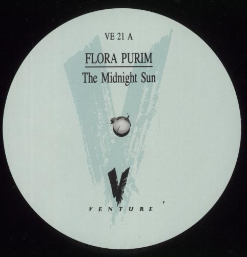 Flora Purim The Midnight Sun vinyl LP album (LP record) UK FOPLPTH601297