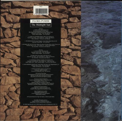 Flora Purim The Midnight Sun vinyl LP album (LP record) UK FOPLPTH601297