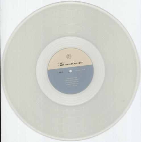 Florist If Blue Could Be Happiness - Clear Vinyl vinyl LP album (LP record) US 98QLPIF880247