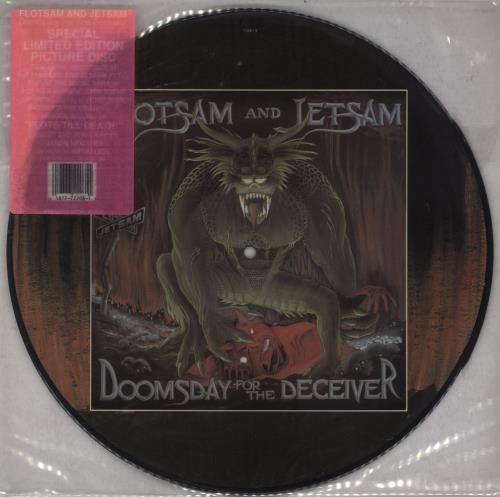 Flotsam And Jetsam Doomsday For The Deceiver picture disc LP (vinyl picture disc album) US F&JPDDO383961