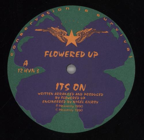 Flowered Up It's On 12" vinyl single (12 inch record / Maxi-single) UK FUP12IT176591