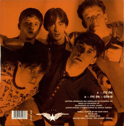 Flowered Up It's On 12" vinyl single (12 inch record / Maxi-single) UK FUP12IT693840