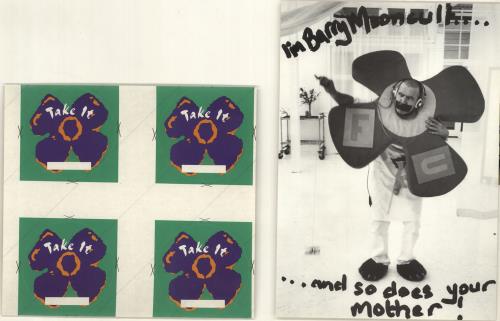 Flowered Up Take It + Print + Stickers 12" vinyl single (12 inch record / Maxi-single) UK FUP12TA699584