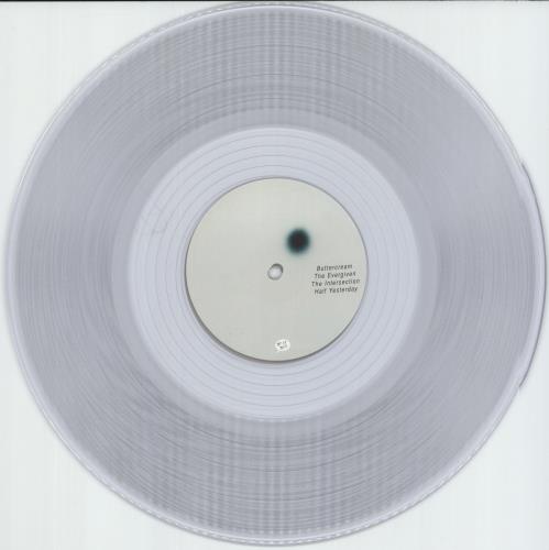 Flowertown Half Yesterday - Clear Vinyl 12" vinyl single (12 inch record / Maxi-single) US 9WP12HA871915