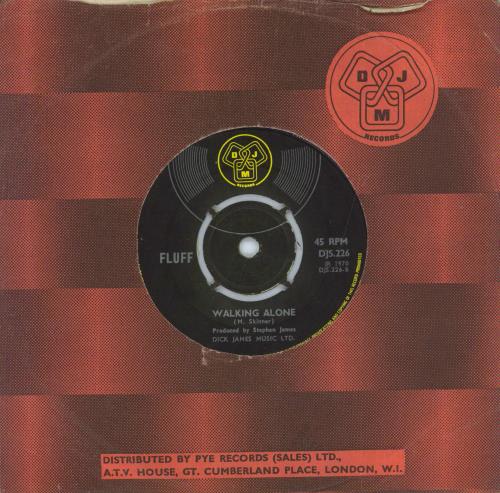 Fluff Sunny, Honey Girl 7" vinyl single (7 inch record / 45) UK 5P007SU802688