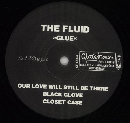 Fluid Glue vinyl LP album (LP record) German FLULPGL433261