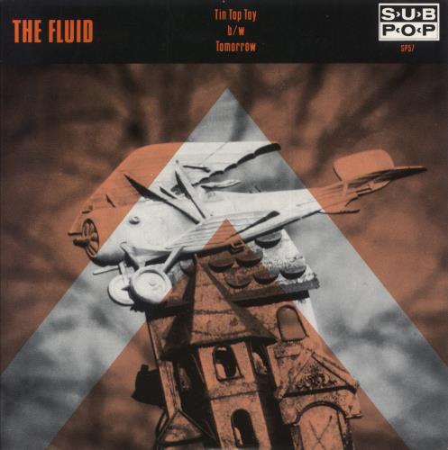 Fluid Tin Top Toy - Orange Vinyl 7" vinyl single (7 inch record / 45) US FLU07TI05289