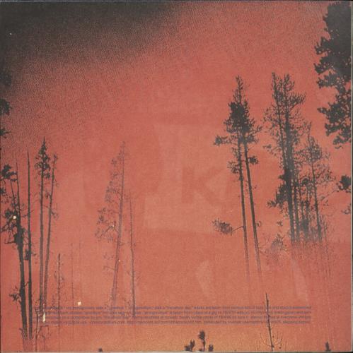 Flying Saucer Attack Goodbye / And Goodbye / The Whole Day - Red Vinyl 12" vinyl single (12 inch record / Maxi-single) UK FSA12GO868714