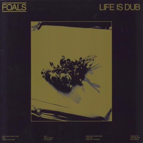 Foals Life Is Dub - RSD23 - Gold Vinyl vinyl LP album (LP record) UK FOALPLI832568