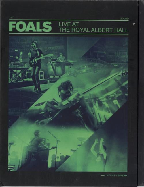 Foals Live At The Royal Albert Hall promo DVD-R UK FOADRLI597680