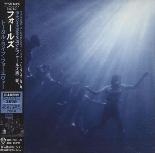 Foals Total Life Forever + Obi CD album (CDLP) Japanese FOACDTO688928