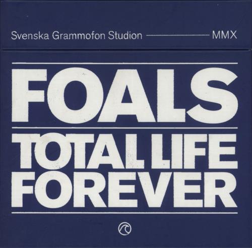 Foals Total Life Forever 3-disc CD/DVD Set UK FOA3DTO882990