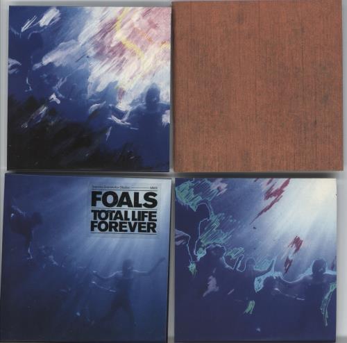 Foals Total Life Forever 3-disc CD/DVD Set UK FOA3DTO882990
