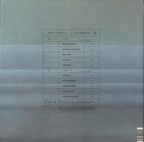 Foals What Went Down - 180gram Vinyl vinyl LP album (LP record) UK FOALPWH864443