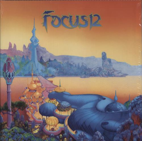 Focus Focus12 + Autographed Postcard vinyl LP album (LP record) UK FOCLPFO889357