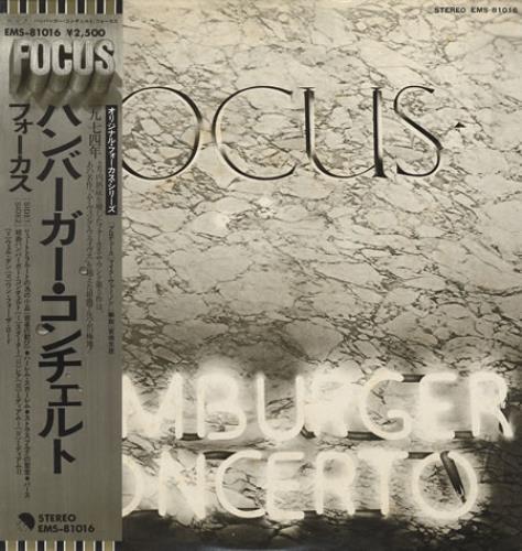 Focus Hamburger Concerto vinyl LP album (LP record) Japanese FOCLPHA176728