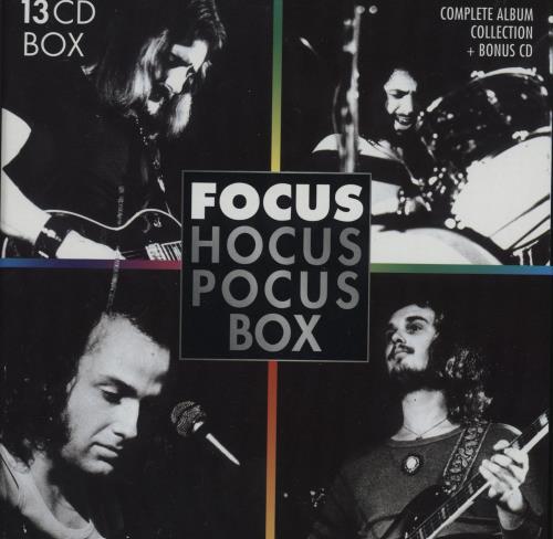 Focus Hocus Pocus Box CD Album Box Set UK FOCDXHO753575