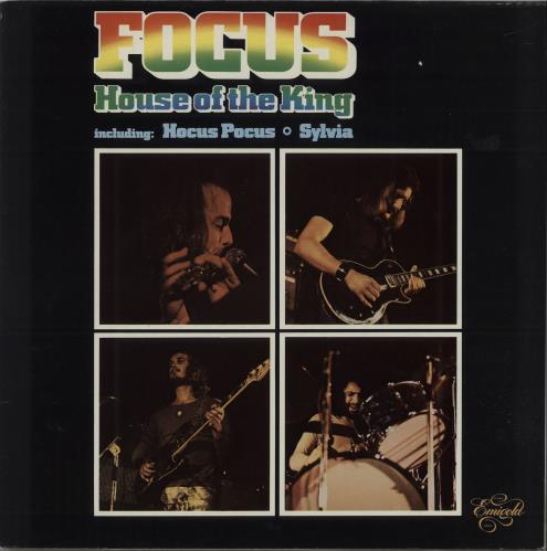 Focus House Of The King vinyl LP album (LP record) Dutch FOCLPHO664356