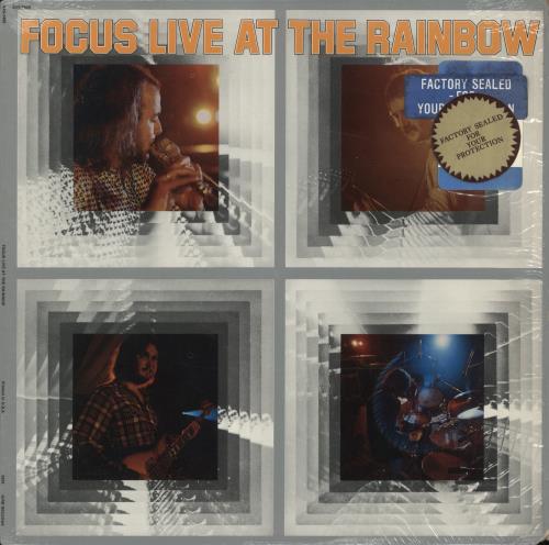 Focus Live At The Rainbow - Shrink vinyl LP album (LP record) US FOCLPLI879938