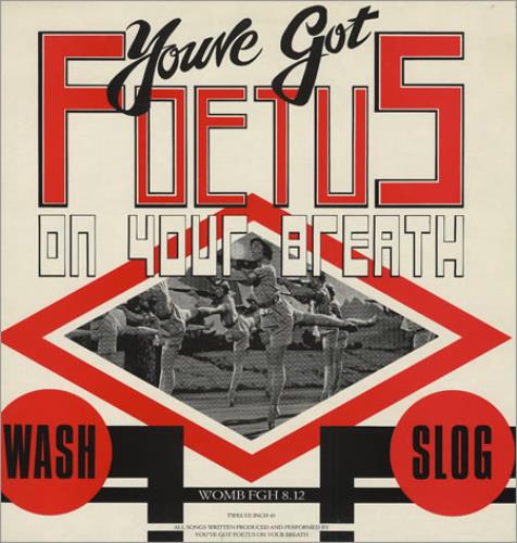 Foetus (+incarnations of) Wash It All Off 12" vinyl single (12 inch record / Maxi-single) UK FOE12WA13122