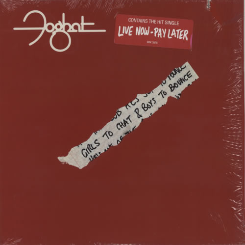 Foghat Girls To Chat & Boys To Bounce vinyl LP album (LP record) US FGHLPGI597045