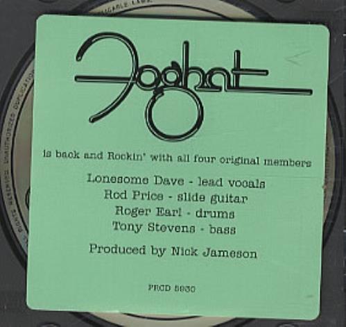 Foghat Jump That Train CD single (CD5 / 5") US FGHC5JU328341