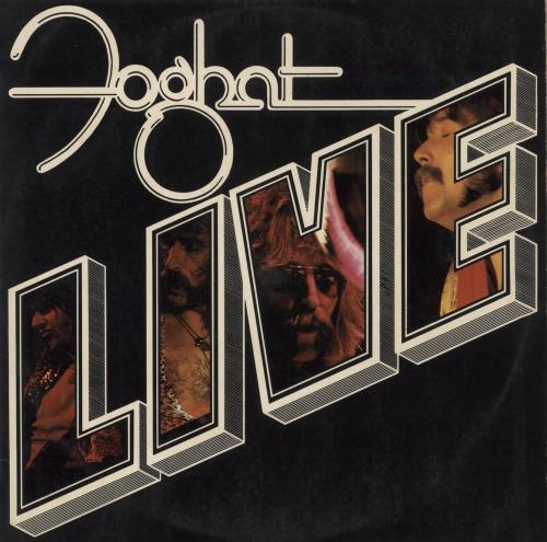 Foghat Live - EX vinyl LP album (LP record) Spanish FGHLPLI873306