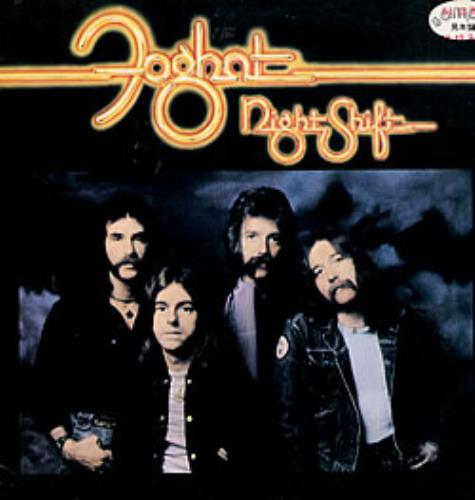 Foghat Night Shift vinyl LP album (LP record) Japanese FGHLPNI229085