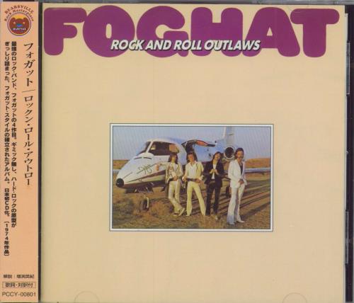 Foghat Rock And Roll Outlaws CD album (CDLP) Japanese FGHCDRO790666