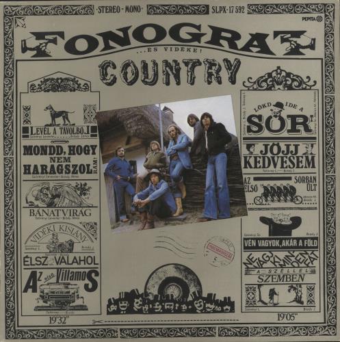 Fonogr�f Country Album vinyl LP album (LP record) Hungarian 9QQLPCO868958