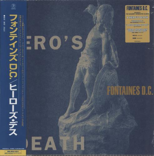 Fontaines D.C. A Hero's Death - Sealed vinyl LP album (LP record) Japanese 11OLPAH869826