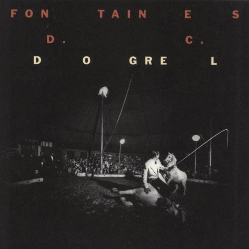 Fontaines D.C. Dogrel - EX vinyl LP album (LP record) UK 11OLPDO874325