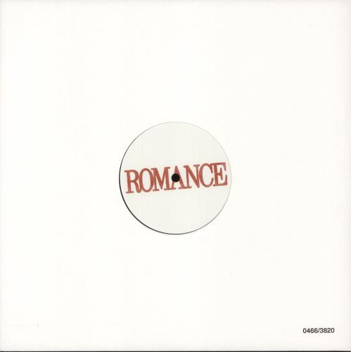 Fontaines D.C. Romance - 1st - White Label - Numbered + Print & Bumper Sticker vinyl LP album (LP record) UK 11OLPRO872498