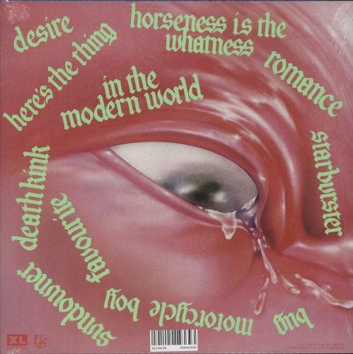 Fontaines D.C. Romance - Hot Pink Vinyl - Sealed + Autographed Photo vinyl LP album (LP record) UK 11OLPRO873150