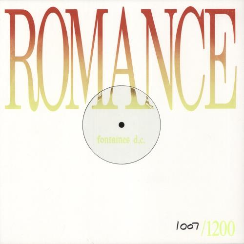 Fontaines D.C. Romance - White Label Test Pressing - Numbered vinyl LP album (LP record) UK 11OLPRO872500