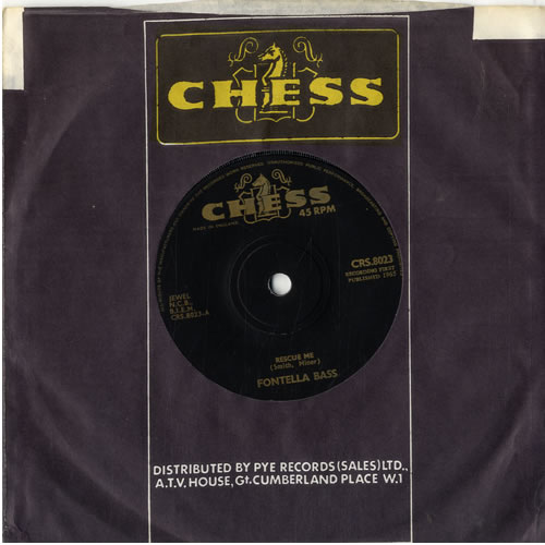 Fontella Bass Rescue Me - solid 7" vinyl single (7 inch record / 45) UK FAI07RE604066