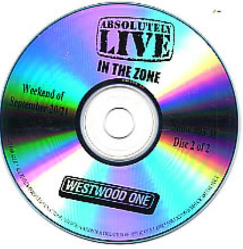 Foo Fighters Absolutely Live In The Zone 2 CD album set (Double CD) US FOO2CAB265204