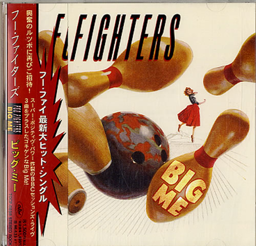 Foo Fighters Big Me CD single (CD5 / 5") Japanese FOOC5BI143658