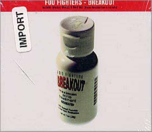Foo Fighters Breakout CD single (CD5 / 5") Australian FOOC5BR157684