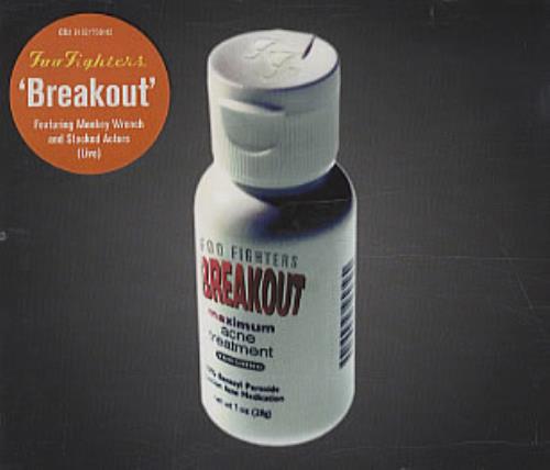 Foo Fighters Breakout CD single (CD5 / 5") UK FOOC5BR319963