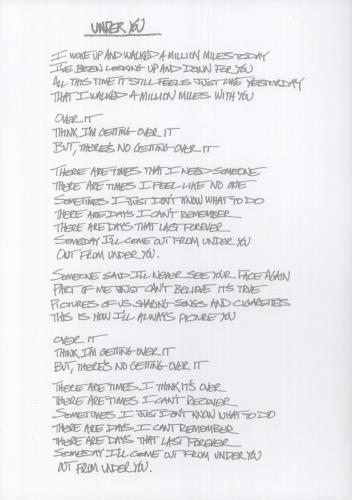 Foo Fighters But Here We Are - White Vinyl - Sealed + Lyric Litho & CD vinyl LP album (LP record) UK FOOLPBU869477