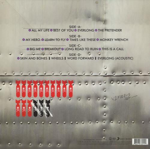 Foo Fighters Greatest Hits - 180gm 2-LP vinyl record set (Double LP Album) UK FOO2LGR782651