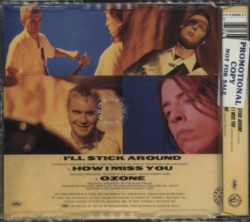 Foo Fighters I'll Stick Around CD single (CD5 / 5") UK FOOC5IL51581