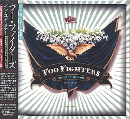 Foo Fighters In Your Honour 3-disc CD/DVD Set Japanese FOO3DIN345228