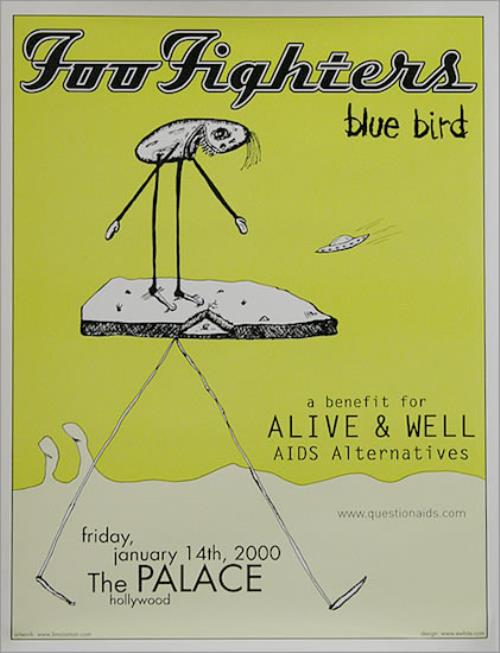 Foo Fighters Live At The Palace poster US FOOPOLI488875