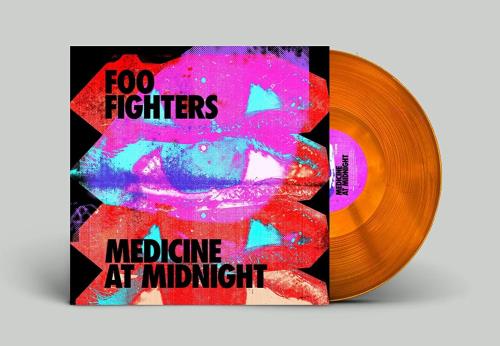 Foo Fighters Medicine At Midnight - Orange Vinyl - Sealed vinyl LP album (LP record) UK FOOLPME762720