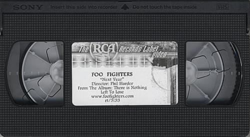 Foo Fighters Next Year video (VHS or PAL or NTSC) US FOOVINE395385